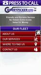 Mobile Screenshot of cherrypickerhireuk.com